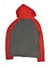 The North Face 100% Polyester Red Zip Up Hoodie Size 14 - 16 - photo 2