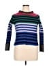 Boden Color Block Blue Pullover Sweater Size XL - photo 1