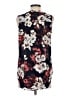 Gibson 100% Polyester Floral Blue Sleeveless Blouse Size XS - photo 2