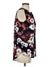 Gibson 100% Polyester Floral Blue Sleeveless Blouse Size XS - photo 4
