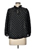 Grace 100% Polyester Black Long Sleeve Polo Size L - photo 1