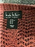 Nicole Miller New York Chevron-herringbone Burgundy Pullover Sweater Size XL - photo 7