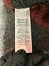 Nicole Miller New York Chevron-herringbone Burgundy Pullover Sweater Size XL - photo 8