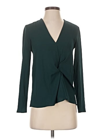 Topshop Long Sleeve Blouse (view 1)