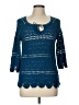 Lucky Brand Blue Pullover Sweater Size L - photo 1