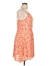 Copper Key 100% Polyester Print Orange Casual Dress Size XL - photo 4