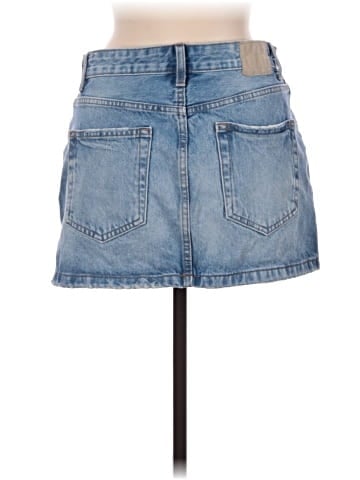 Pull&Bear Denim Skirt (view 2)