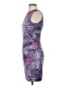 Zara Basic Graphic Purple Cocktail Dress Size XS - photo 5