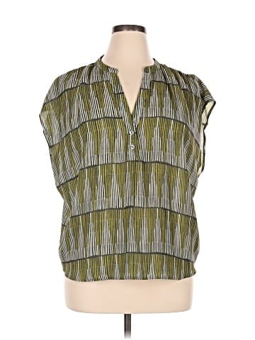 Banana Republic Factory Store Short Sleeve Blouse (view 1)