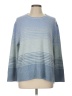 Ella Moss Stripes Blue Pullover Sweater Size L - photo 1