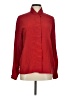 Westbound 100% Silk Red Long Sleeve Silk Top Size 6 - photo 1