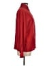 Westbound 100% Silk Red Long Sleeve Silk Top Size 6 - photo 4
