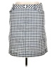 Talbots Checkered-gingham Blue Casual Skirt Size 14 - photo 1