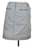 Talbots Checkered-gingham Blue Casual Skirt Size 14 - photo 2