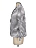 British Khaki 100% Linen Stripes Blue Blazer Size S - photo 5