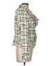 White House Black Market 100% Acrylic Tweed Ivory Blazer Size 12 - photo 4