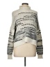 Knox Rose Chevron-herringbone Gray Pullover Sweater Size L - photo 1