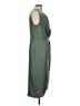 Prettygarden 100% Polyester Solid Green Cocktail Dress Size L - photo 4