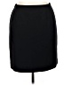 Le Suit 100% Polyester Solid Black Formal Skirt Size 14 Petite - photo 1