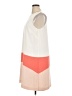 Halogen 100% Polyester Color Block Ivory Casual Dress Size XL - photo 5