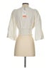 Zara Ivory 3/4 Sleeve Blouse Size XS - photo 2