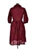 Assorted Brands Plaid Red Casual Dress Size XL - photo 2