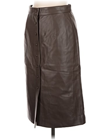 Seraphine Faux Leather Skirt (view 1)