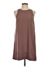 Leith 100% Polyester Solid Brown Casual Dress Size S - photo 1