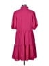 CeCe 100% Polyester Solid Pink Casual Dress Size M - photo 2