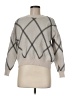 T Tahari Argyle Gray Pullover Sweater Size M - photo 1