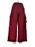 Edikted 100% Cotton Burgundy Cargo Pants Size M - photo 2
