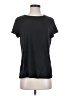 Quince Solid Black Short Sleeve T-Shirt Size S - photo 1