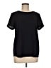 Ann Taylor 100% Polyester Black Short Sleeve T-Shirt Size M - photo 1