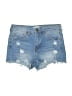 ABound Blue Denim Shorts Size 27 waist - photo 1