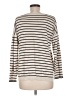 Project 100% Cotton Stripes Ivory Pullover Sweater Size M - photo 2