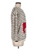 Project 100% Cotton Stripes Ivory Pullover Sweater Size M - photo 4