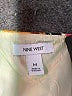 Nine West 100% Rayon Print Orange Cocktail Dress Size M - photo 7