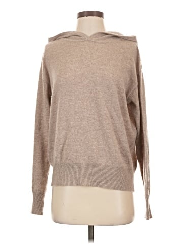 White + Warren Cashmere Pullover Sweater (view 1)