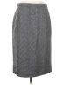 Boden Chevron-herringbone Gray Formal Skirt Size 4 - photo 1