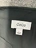 CeCe 100% Polyester Black 3/4 Sleeve Blouse Size L - photo 7