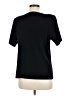misook 100% Acrylic Black Short Sleeve Top Size M - photo 2