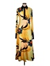 ETRO Print Yellow Casual Dress Size EU (IT) 42 / US 6 - photo 1
