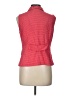Sag Harbor Red Sleeveless Button-Down Shirt Size 10 - photo 2