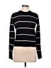 Vince. 100% Cashmere Stripes Black Cashmere Pullover Sweater Size M - photo 1