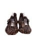 Sam Edelman 100% Leather Animal Print Brown Flats Size 9 - photo 2