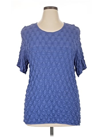 JM Collection Short Sleeve Top (view 1)