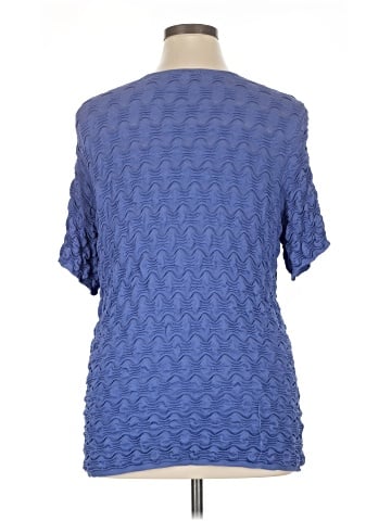 JM Collection Short Sleeve Top (view 2)