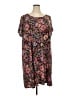 MSK Paisley Black Casual Dress Size 3X - photo 1