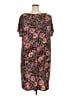 MSK Paisley Black Casual Dress Size 3X - photo 2