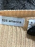 525 America 100% Cotton Tan Pullover Sweater Size S - photo 7